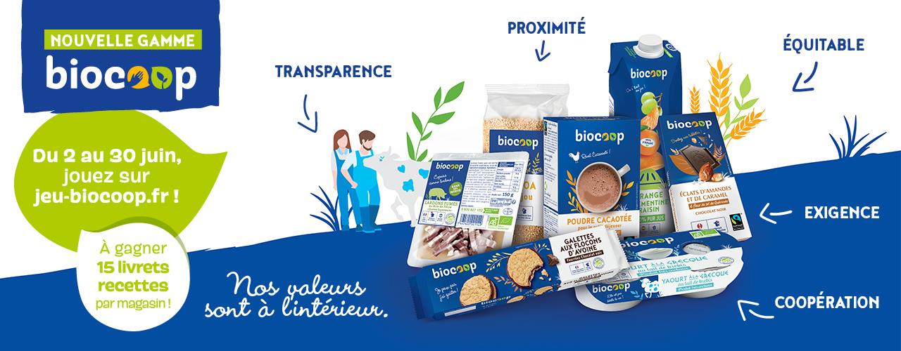 CAM juin 2020 - En Juin, découvrez la marque Biocoop !
